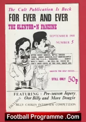 Glentoran Football Fanzine Magazine 1990