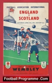 England v Scotland 1953 – Wembley 1950s