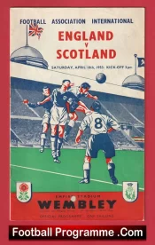England v Scotland 1953 – Wembley 1950s