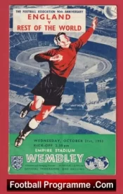 England v Rest Of The World 1953 – Lofthouse + Matthews