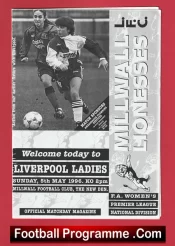 Milwall v Liverpool 1996 – Womens Football