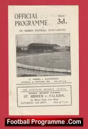 St Mirren v Kilmarnock 1958 – 1950s