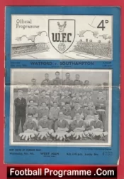 Watford v Southampton 1953 – 1950s