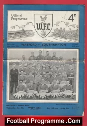 Watford v Southampton 1953 – 1950s