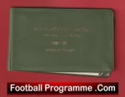 Manchester United Man Utd Season Ticket Book LMTB 1987 1988