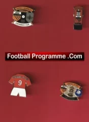 Manchester United Football Badge Collection X 4