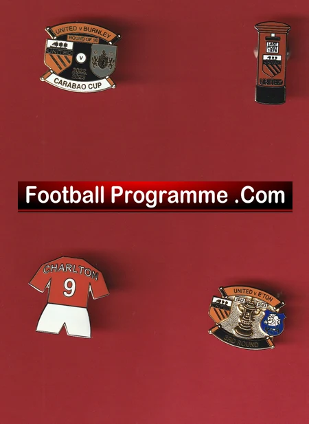 Manchester United Football Badge Collection X 4 - Image 2