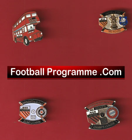 Manchester United Football Badge Collection X 4 - Image 2