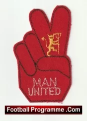 Manchester United Sew On Patch Football Badge