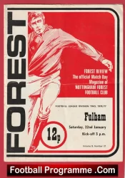 Nottingham Forest v Fulham 1977 – George Best for Fulham