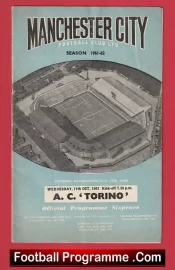 Manchester City v Torino 1961 – Denis Law in the Italy Team