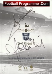 Manchester United v Tottenham Hotspur 2017 – FA Cup Final Signed