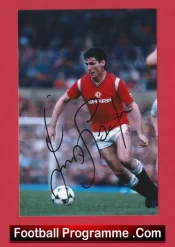 Manchester United Frank Stapleton Autograph Signed Photograph Man Utd