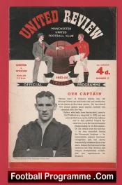 Manchester United v Wolves 1954 – 1950’s Man United