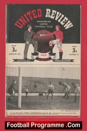 Manchester United v Manchester City 1949 – 1940’s Man Utd