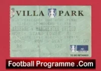 Arsenal v Manchester United 1999 – Ticket THE Giggs Wonder Goal
