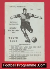 Bishop Auckland v South Bank 1958