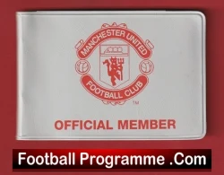 Manchester United Man Utd Season Ticket Book LMTB 1995 1996 - football memorabilia