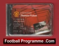 Manchester United Man Utd Season Ticket Book LMTB 2004 2005