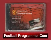 Manchester United Man Utd Season Ticket Book LMTB 2004 2005