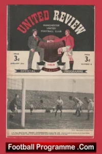 Manchester United v Manchester City 1949 – 1940’s Man Utd