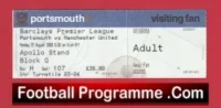 Portsmouth v Manchester United 2008 – Football Ticket