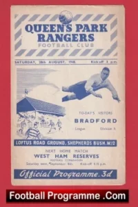 Queens Park Rangers v Bradford 1948 – 1940’s