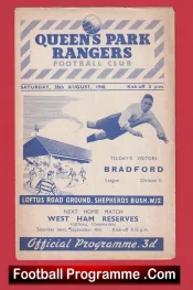 Queens Park Rangers v Bradford 1948 – 1940’s