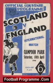 Scotland v England 1948 – Hampden Park 1940s