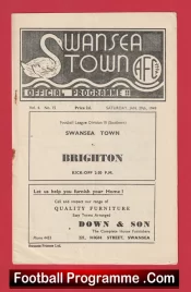 Swansea Town v Brighton 1949 – 1940s