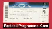 Villarreal CF v Manchester United 2008 – Football Ticket Spain