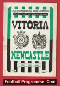 Vitoria Setubal v Newcastle United 1969 – Fairs Cup Match Portugal