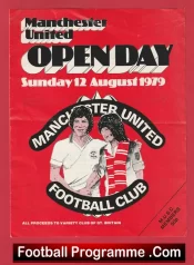 Manchester United Special Open Day Programme – First Ever – 1st