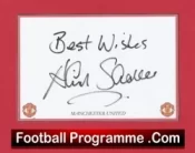 Manchester United David Sadler Autographed Signed Football Card Man Utd