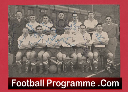 Preston North End Football Club Multi Autographed Signed Team Picture 1952 - 1953 - Image 2