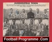 Huddersfield Town Football Club Multi Autographed Signed Team Picture 1955 – 1956