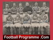 Barnsley Football Club Multi Autographed Signed Team Picture 1953 – 1954