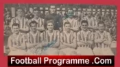 Huddersfield Town Football Club Multi Autographed Signed Team Picture 1956 – 1957