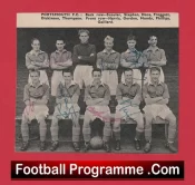 Portsmouth Football Club Multi Autographed Signed Team Picture 1951 – 1952