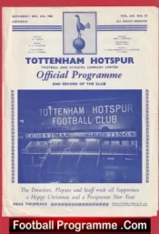 Tottenham Hotspur v West Ham United 1960