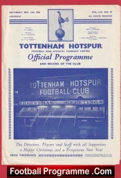 Tottenham Hotspur v West Ham United 1960