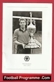 Wolves Wolverhampton Wanderers Peter Broadbent Commemoration Service Book 2013