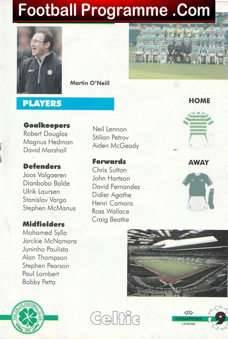 Barcelona v Glasgow Celtic 2004 - Nou Camp Barca - Image 3