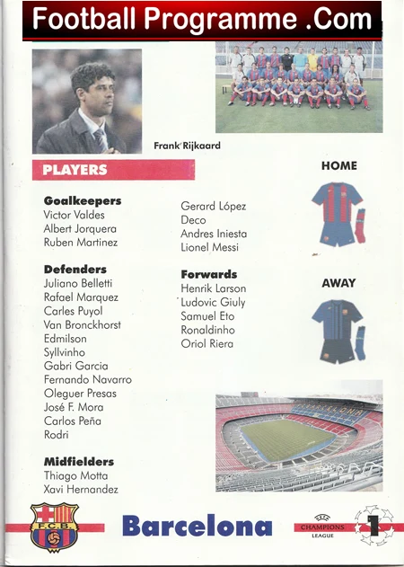 Barcelona v Glasgow Celtic 2004 - Nou Camp Barca - Image 4