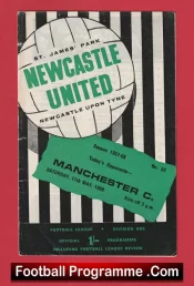 Newcastle United v Manchester City 1968 – League Champions Decider Game