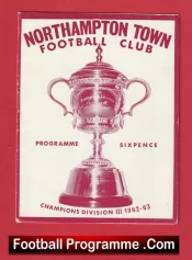 Northampton Town v Preston 1963