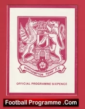 Northampton Town v Middlesbrough 1964