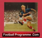 Manchester United England Bobby Charlton Autograph Signed Picture