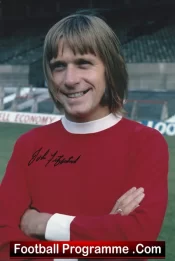 Manchester United John Fitzpatrick Autograph Signed Glossy Picture Man Utd