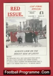 Manchester United Red Issue Fanzine May 1991